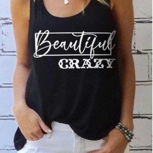 Beautiful CRAZY Graphic Tank